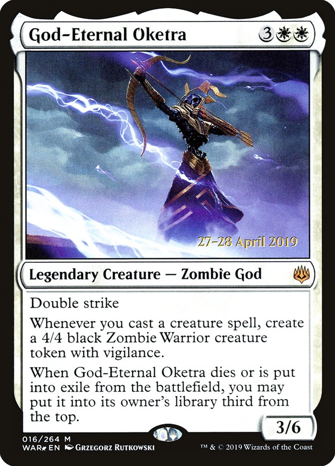 God-Eternal Oketra [War of the Spark Prerelease Promos] | Card Merchant Takapuna