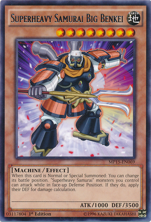 Superheavy Samurai Big Benkei [MP15-EN069] Rare | Card Merchant Takapuna