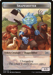 Servo // Shapeshifter Double-Sided Token [Double Masters Tokens] | Card Merchant Takapuna