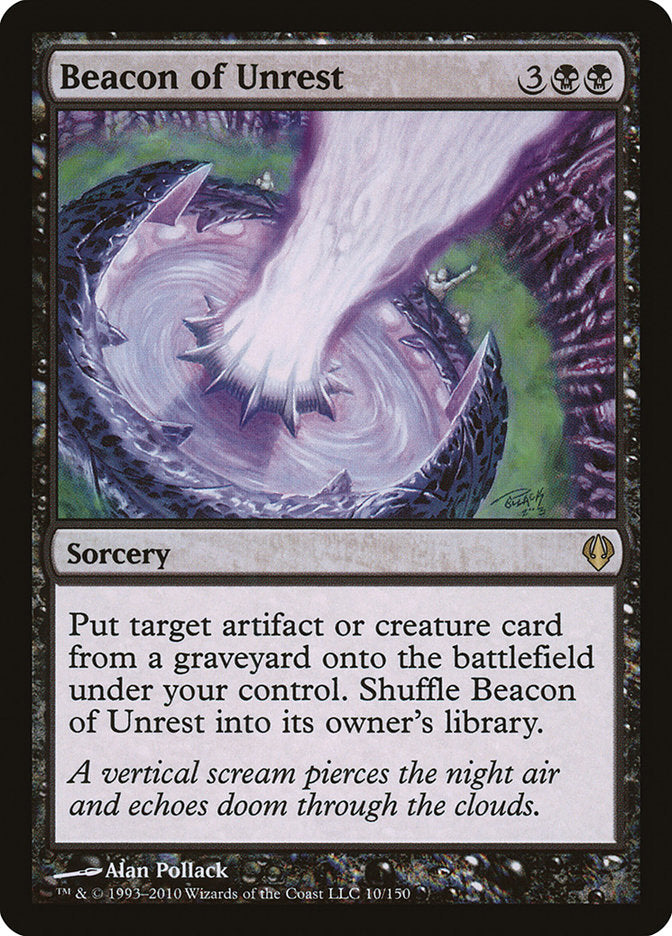 Beacon of Unrest [Archenemy] | Card Merchant Takapuna