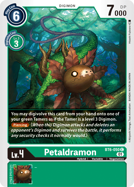 Petaldramon [BT6-050] [Double Diamond] | Card Merchant Takapuna