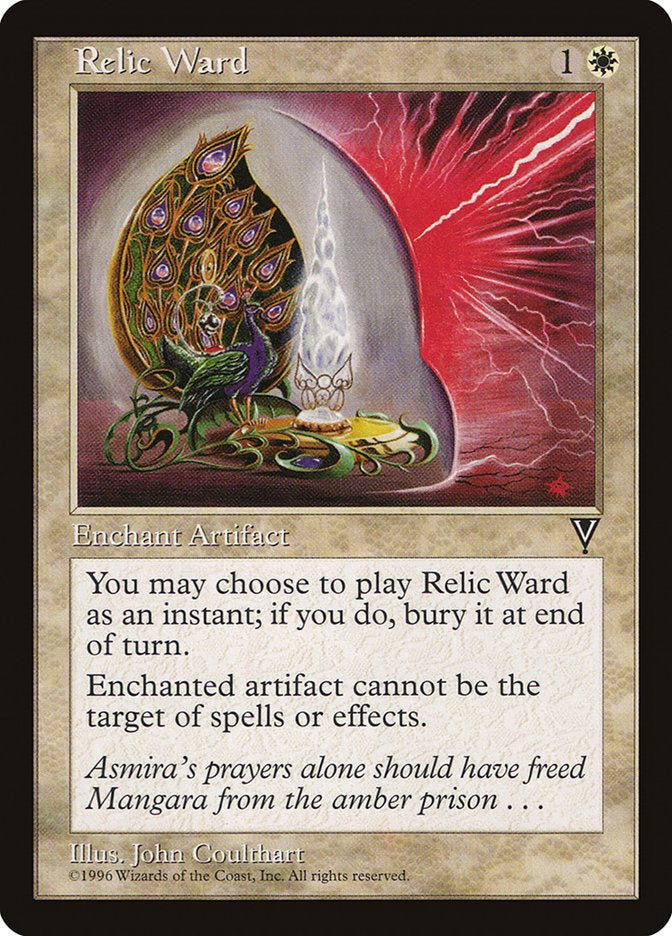 Relic Ward [Visions] | Card Merchant Takapuna