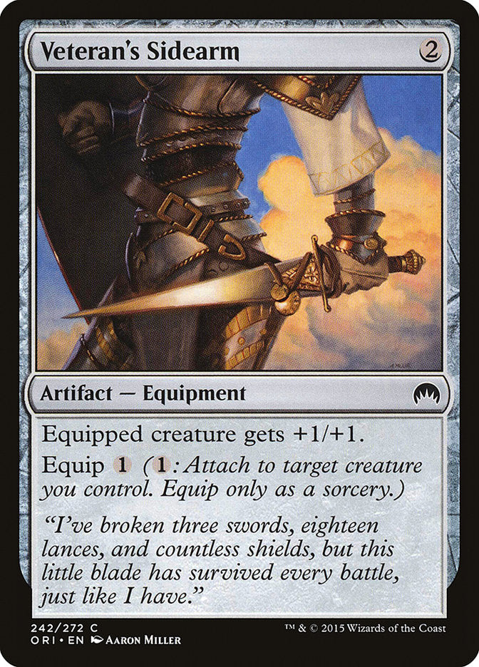 Veteran's Sidearm [Magic Origins] | Card Merchant Takapuna