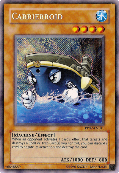 Carrierroid [PP02-EN015] Secret Rare | Card Merchant Takapuna