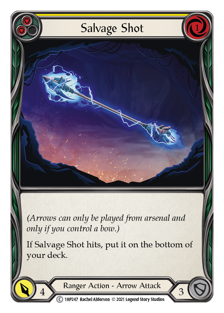 Salvage Shot (Yellow) [1HP247] (History Pack 1) | Card Merchant Takapuna