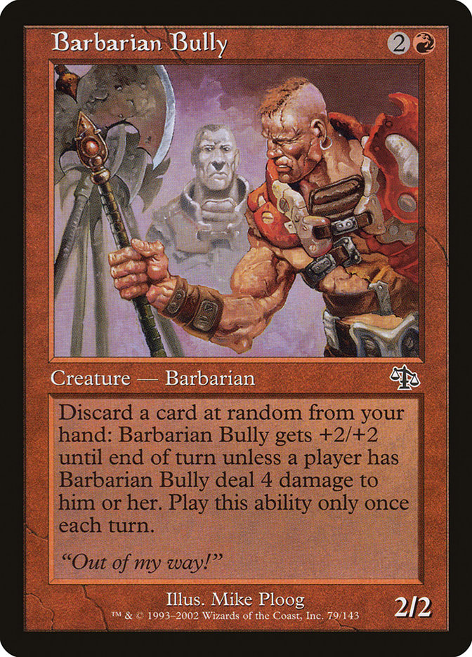 Barbarian Bully [Judgment] | Card Merchant Takapuna