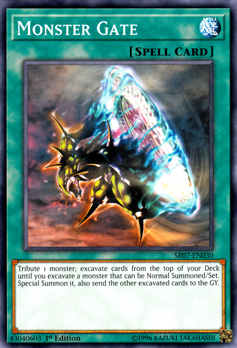 Monster Gate [SR07-EN030] Common | Card Merchant Takapuna