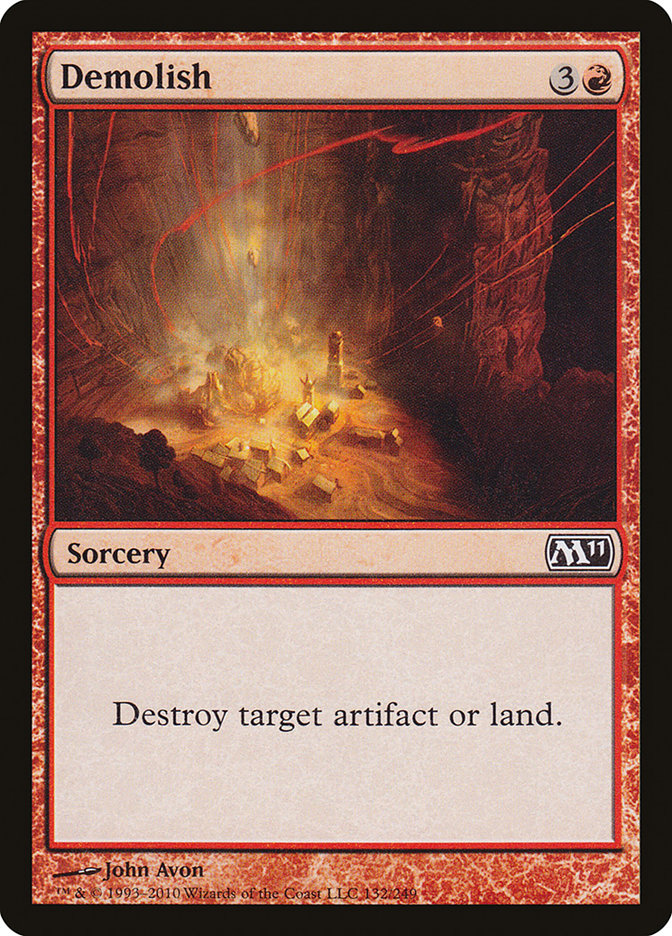 Demolish [Magic 2011] | Card Merchant Takapuna