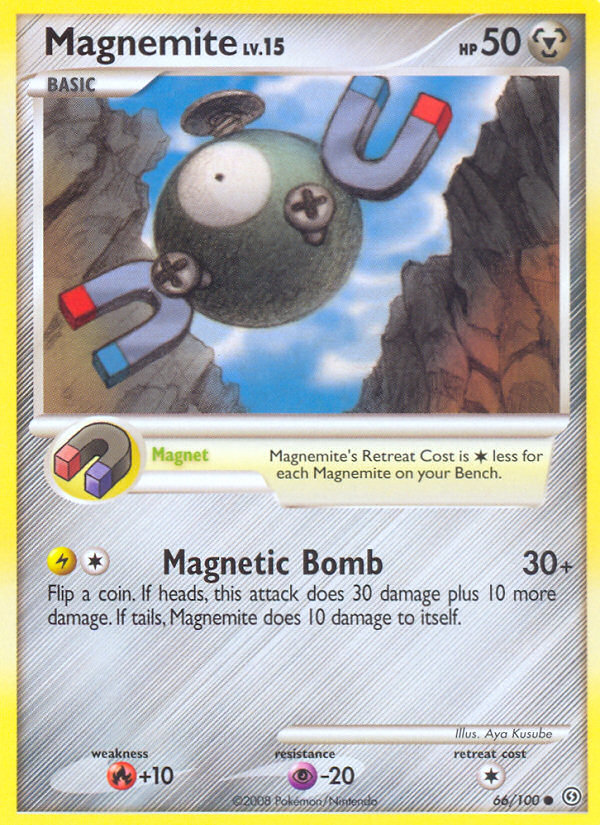 Magnemite (66/100) [Diamond & Pearl: Stormfront] | Card Merchant Takapuna