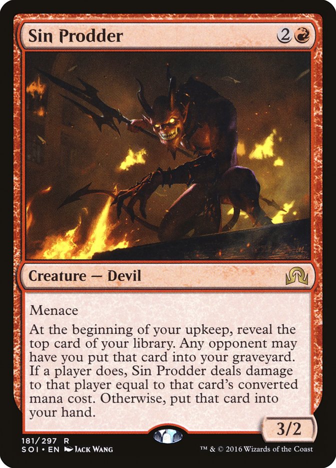 Sin Prodder [Shadows over Innistrad] | Card Merchant Takapuna