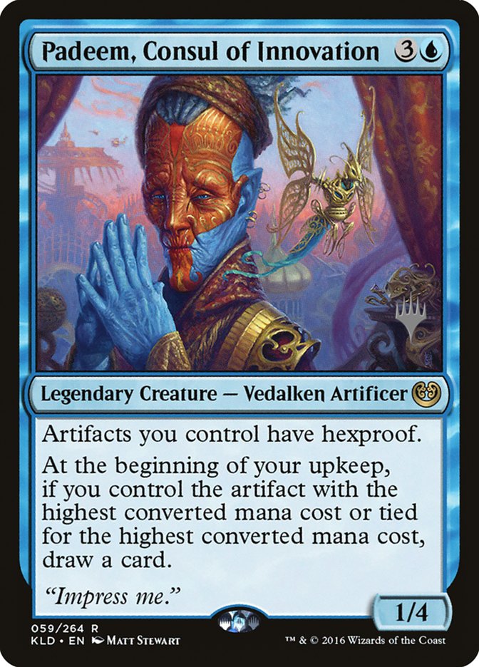 Padeem, Consul of Innovation (Promo Pack) [Kaladesh Promos] | Card Merchant Takapuna