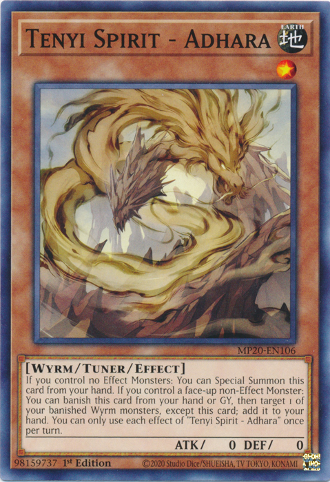 Tenyi Spirit - Adhara [MP20-EN106] Common | Card Merchant Takapuna