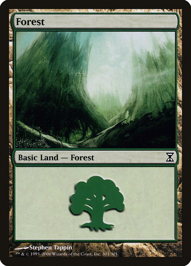 Forest (301) [Time Spiral] | Card Merchant Takapuna