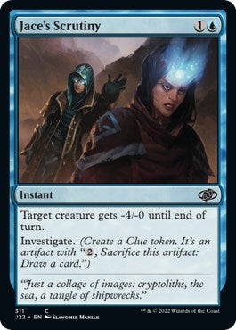 Jace's Scrutiny [Jumpstart 2022] | Card Merchant Takapuna