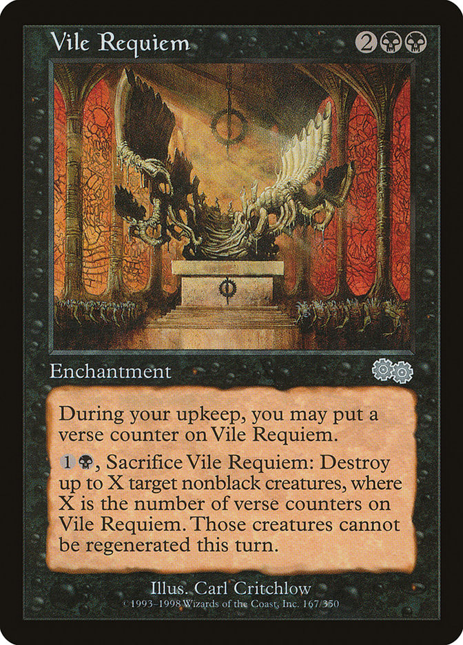 Vile Requiem [Urza's Saga] | Card Merchant Takapuna
