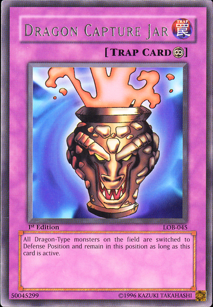 Dragon Capture Jar [LOB-045] Rare | Card Merchant Takapuna