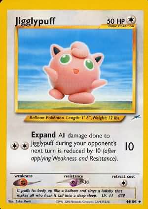 Jigglypuff (44/105) [Neo Destiny Unlimited] | Card Merchant Takapuna