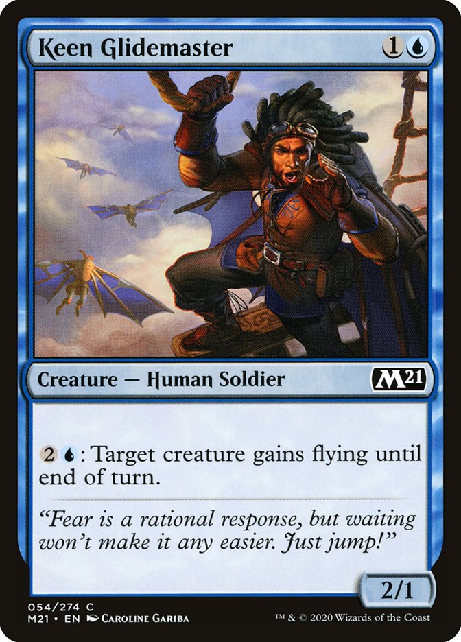 Keen Glidemaster [Core Set 2021] | Card Merchant Takapuna