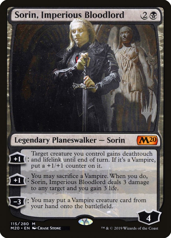 Sorin, Imperious Bloodlord (Promo Pack) [Core Set 2020 Promos] | Card Merchant Takapuna