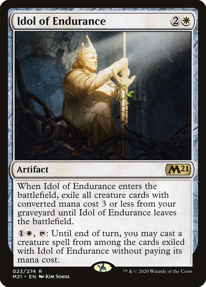 Idol of Endurance [Core Set 2021] | Card Merchant Takapuna