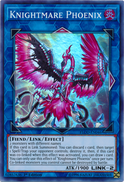 Knightmare Phoenix [FLOD-EN046] Super Rare | Card Merchant Takapuna