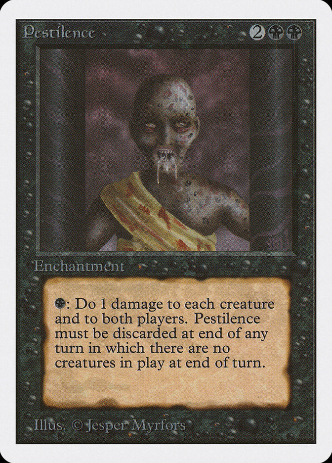 Pestilence [Unlimited Edition] | Card Merchant Takapuna