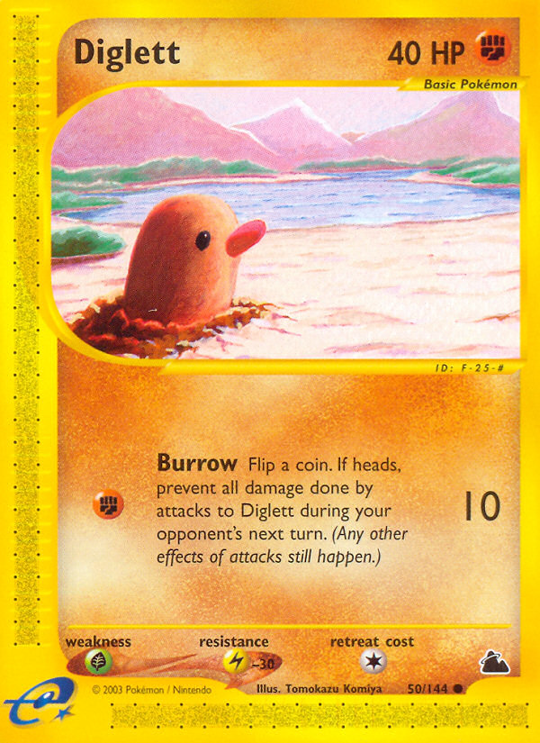 Diglett (50/144) [Skyridge] | Card Merchant Takapuna