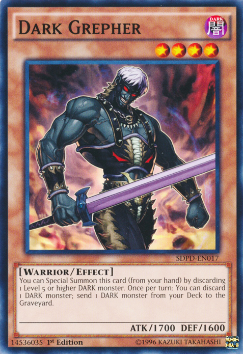 Dark Grepher [SDPD-EN017] Common | Card Merchant Takapuna