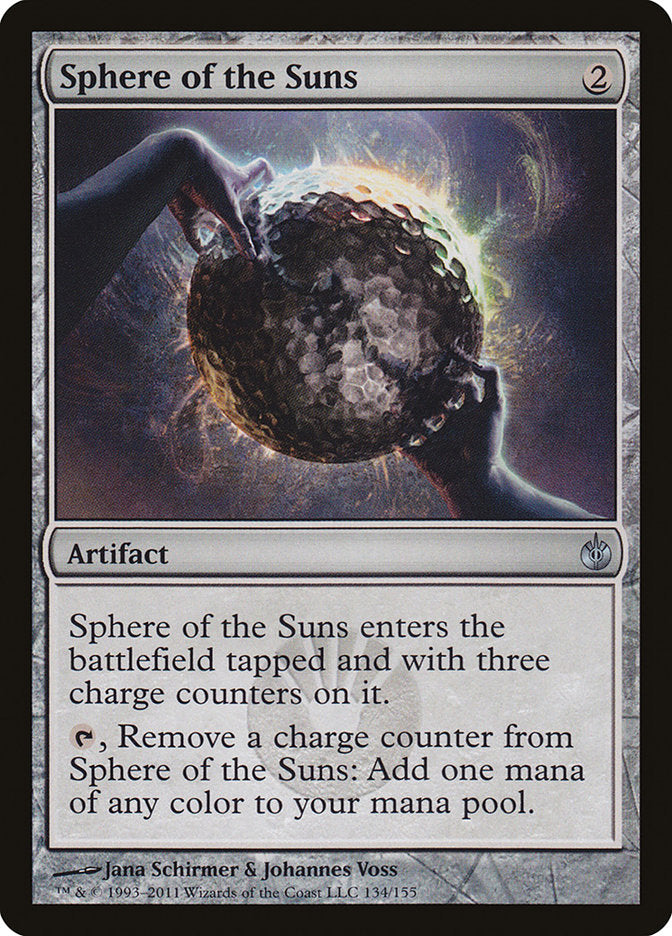 Sphere of the Suns [Mirrodin Besieged] | Card Merchant Takapuna