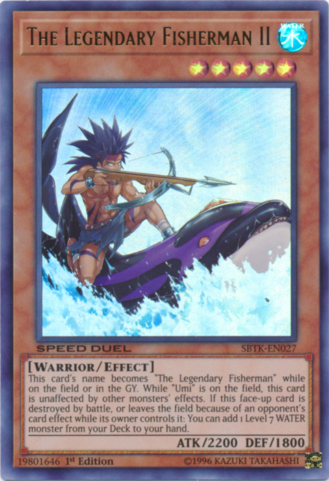 The Legendary Fisherman II [SBTK-EN027] Ultra Rare | Card Merchant Takapuna