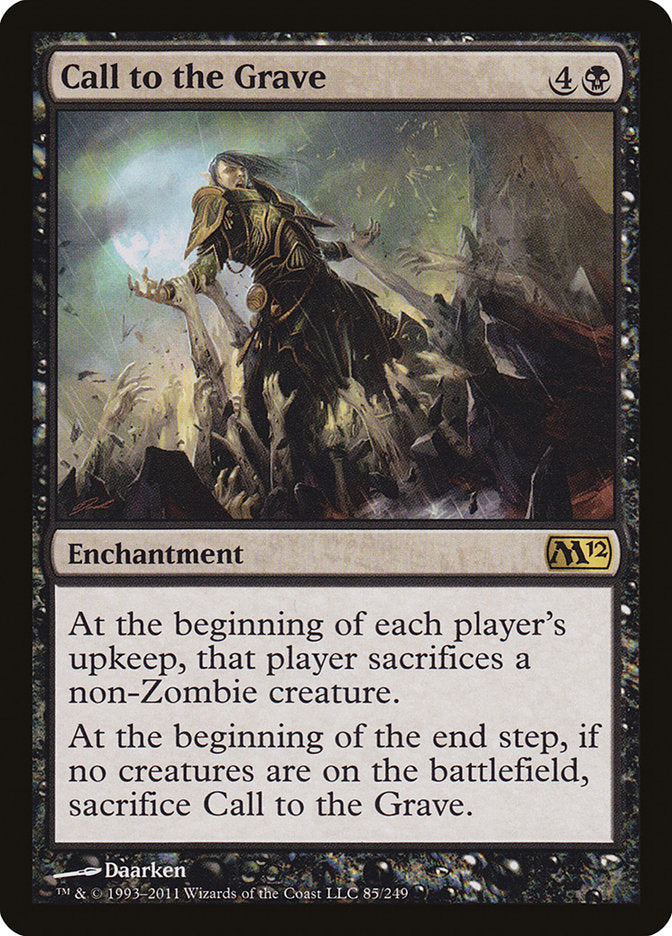 Call to the Grave [Magic 2012] | Card Merchant Takapuna