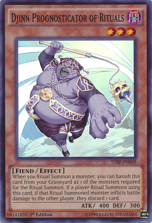 Djinn Prognosticator of Rituals [THSF-EN039] Super Rare | Card Merchant Takapuna