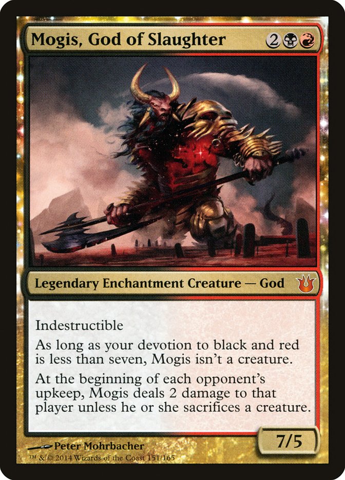 Mogis, God of Slaughter [Born of the Gods] | Card Merchant Takapuna