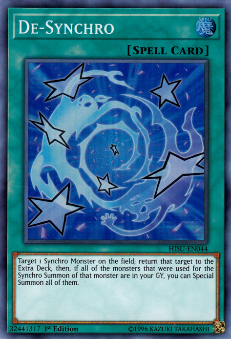 De-Synchro [HISU-EN044] Super Rare | Card Merchant Takapuna