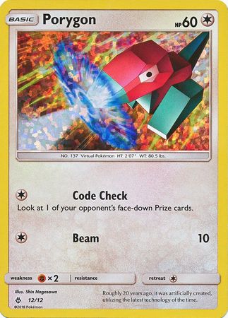 Porygon (12/12) [McDonald's Promos: 2018 Collection] | Card Merchant Takapuna