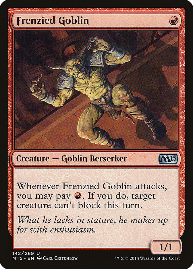 Frenzied Goblin [Magic 2015] | Card Merchant Takapuna