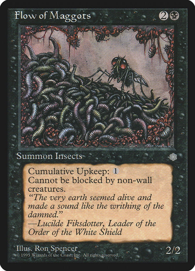 Flow of Maggots [Ice Age] | Card Merchant Takapuna