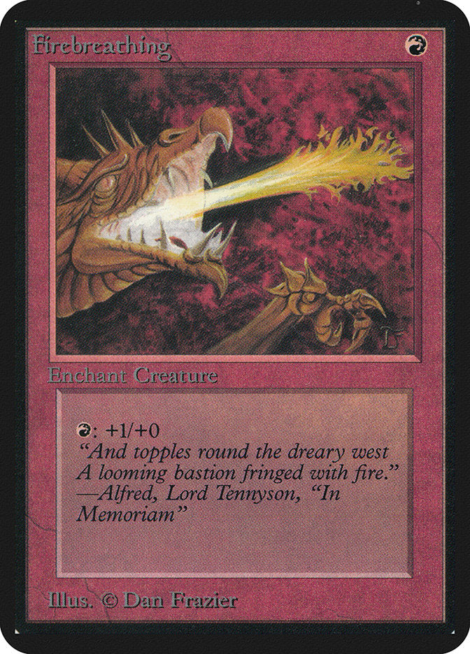 Firebreathing [Alpha Edition] | Card Merchant Takapuna