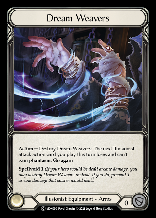 Dream Weavers [U-MON090-RF] (Monarch Unlimited)  Unlimited Rainbow Foil | Card Merchant Takapuna