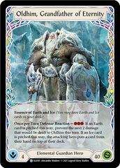 Oldhim, Grandfather of Eternity // Shiver [ELE001] (Tales of Aria)  1st Edition Normal | Card Merchant Takapuna