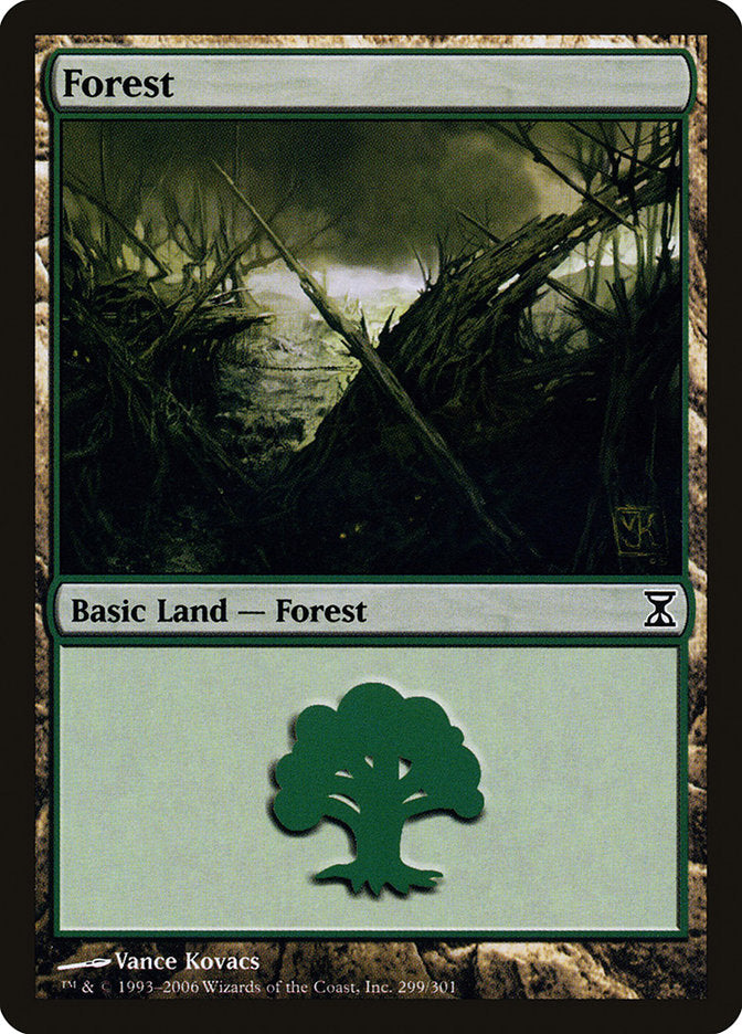 Forest (299) [Time Spiral] | Card Merchant Takapuna