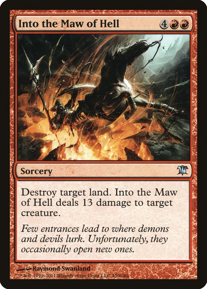 Into the Maw of Hell [Innistrad] | Card Merchant Takapuna