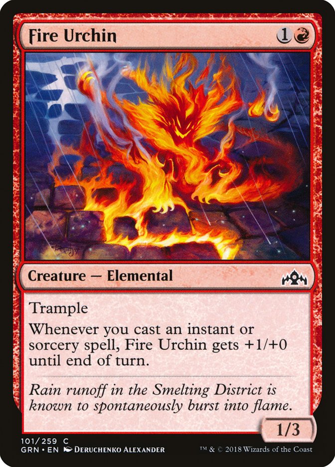 Fire Urchin [Guilds of Ravnica] | Card Merchant Takapuna