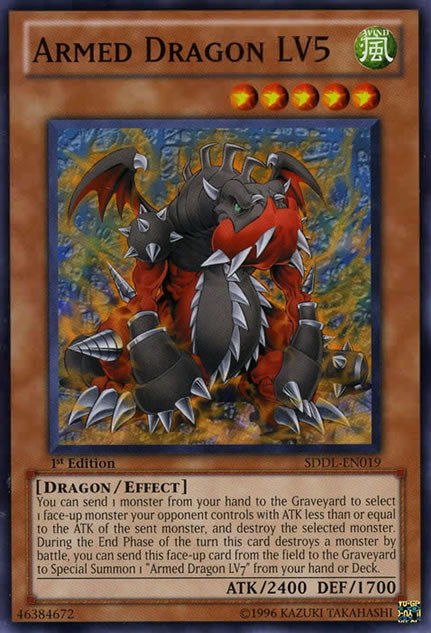 Armed Dragon LV5 [SDDL-EN019] Common | Card Merchant Takapuna