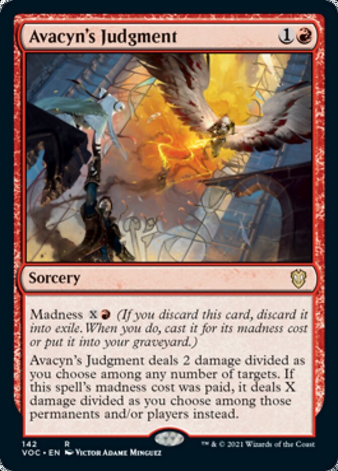 Avacyn's Judgment [Innistrad: Crimson Vow Commander] | Card Merchant Takapuna