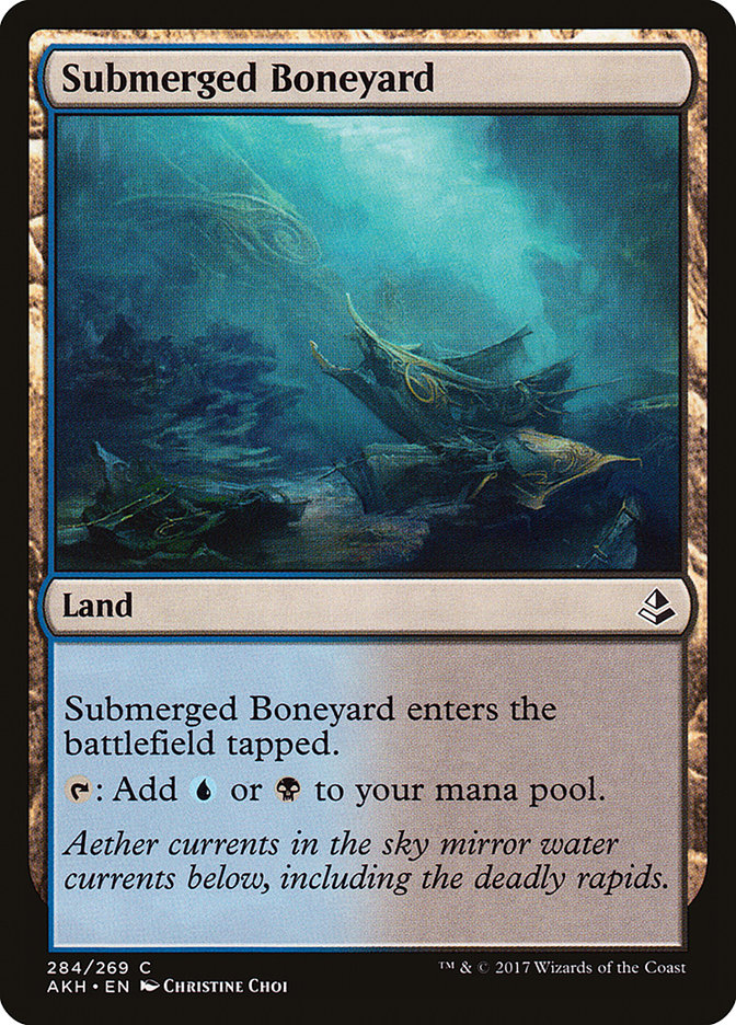 Submerged Boneyard [Amonkhet] | Card Merchant Takapuna