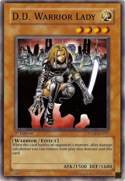 D.D. Warrior Lady [SDDE-EN010] Common | Card Merchant Takapuna