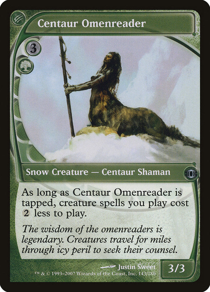 Centaur Omenreader [Future Sight] | Card Merchant Takapuna