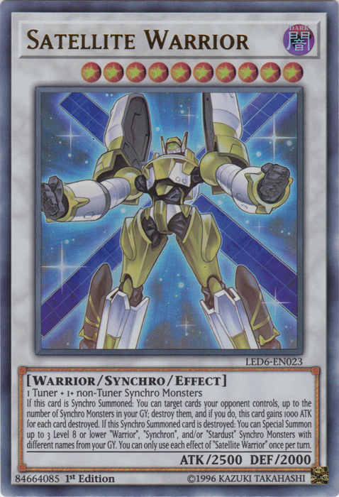 Satellite Warrior [LED6-EN023] Ultra Rare | Card Merchant Takapuna