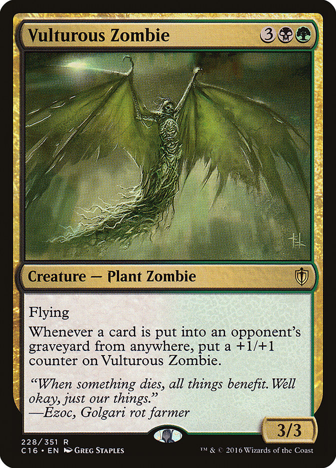 Vulturous Zombie [Commander 2016] | Card Merchant Takapuna